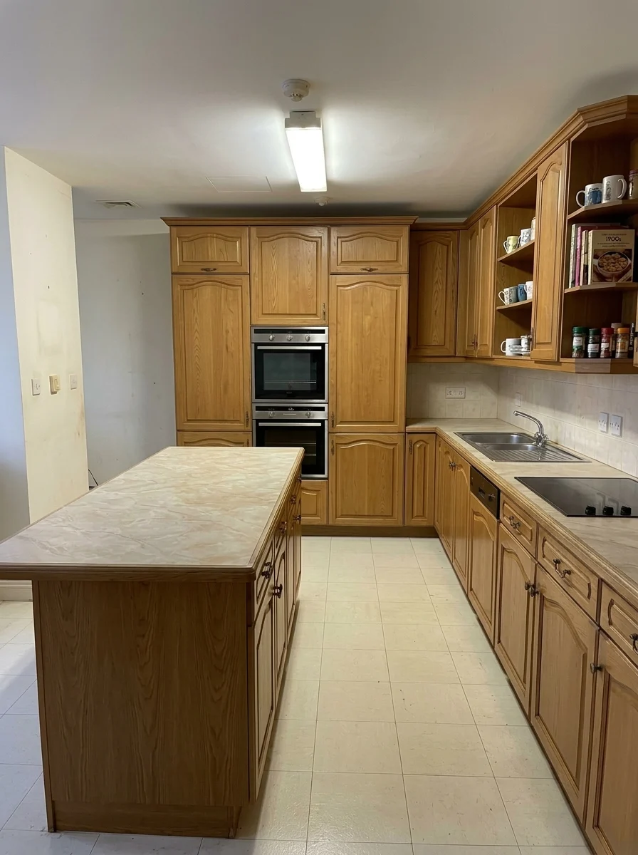 Emirates Hills Kitchen Transformation Before