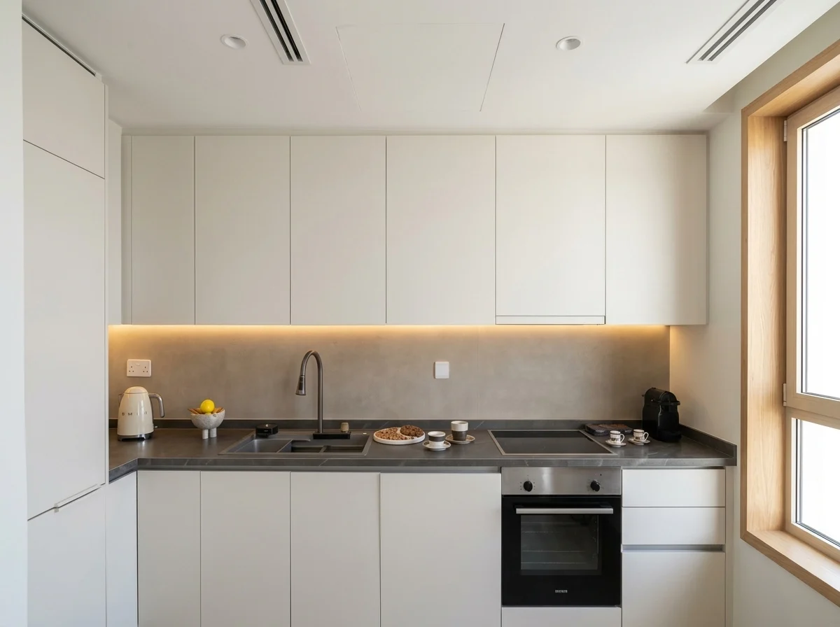 Compact Galley Kitchen Renovation in Springs